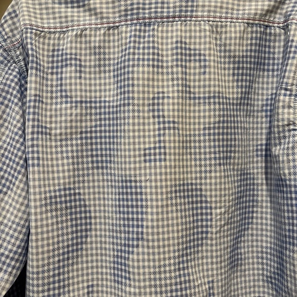 VINTAGE ITALIA TRADE C. 1958 MARK RESERVED STACK MENS XL SHIRT  UNIQUE PATTERN - Picture 9 of 15